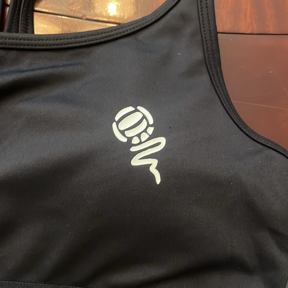 NWT VB Rags Hobbies Quick-Dry. Strappy Racerback Sports Bra. Size M. - Picture 4 of 12